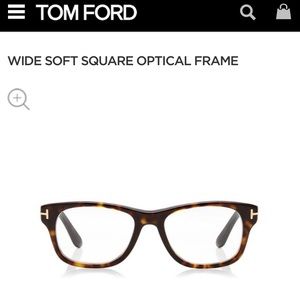Tom Ford glasses tortoiseshell color w/ lenses
